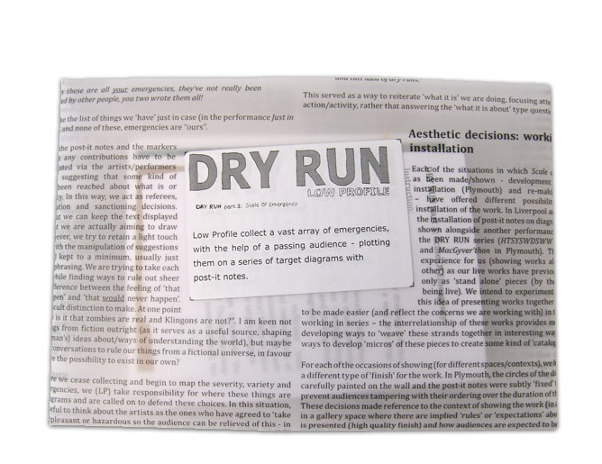 DRY RUN part 3